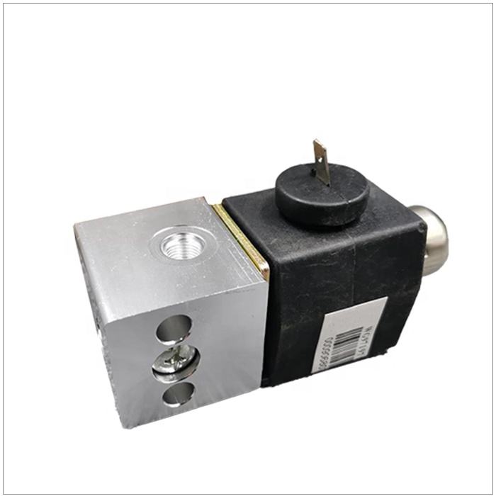 Sinotruk Howo Truck Magnetventil WG9719710003 3-Wee Elektromagnetesch Ventil fir Air Horn Auspuff Brems Differenziell Sperrkontroll 24V Deeler